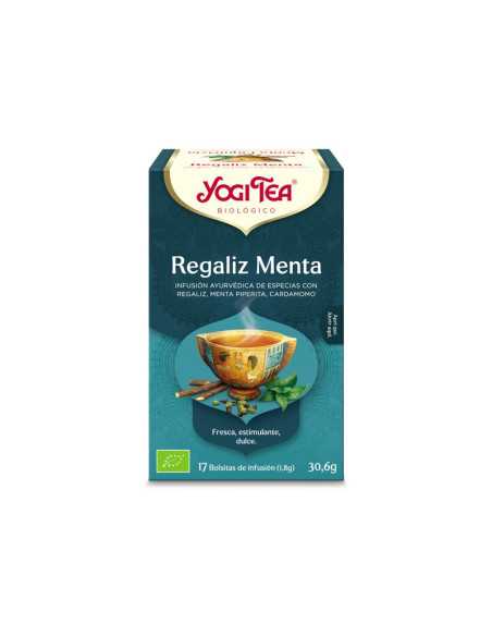 Yogi Tea Regaliz Menta 17 filtros BIO Yogi Tea Regaliz Menta 17 filtros BIO